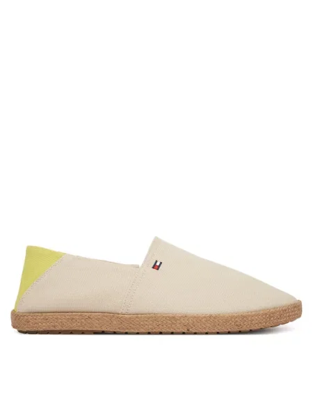 Espadrile Tommy Hilfiger Core Hilfiger Espadrille Textile bež