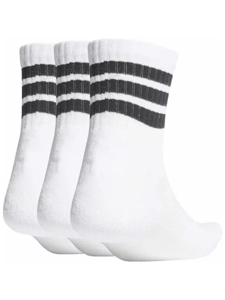 Șosete Adidas cu dungi alb
