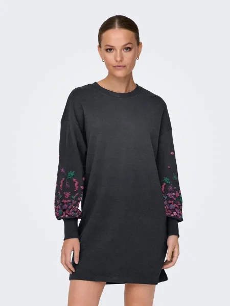 ONLY Rochie ONLBROOKE verde / lila / roz negru