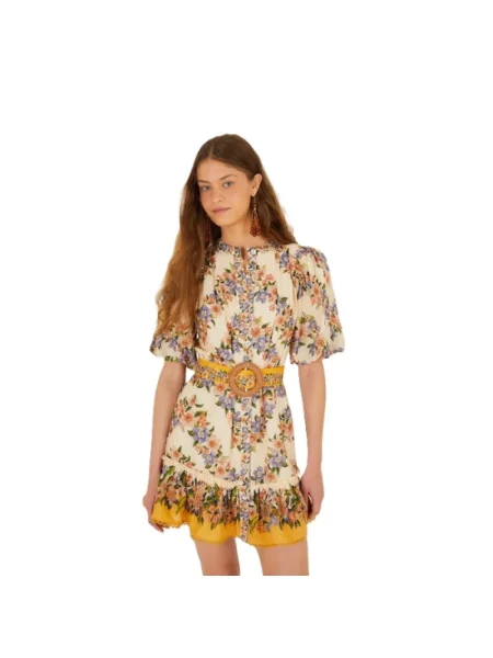 Mała mały sukienka mini Farm Rio w paski