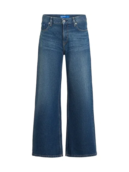 Karl Lagerfeld Jeans Blugi Wide Leg albastru
