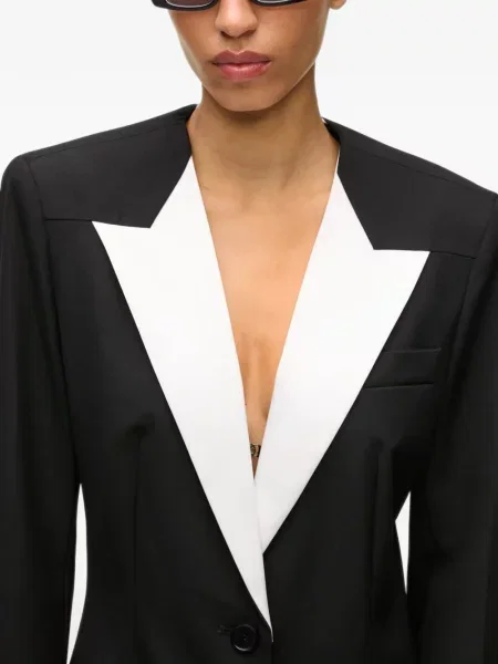 Sacou Karl Lagerfeld cu rever negru