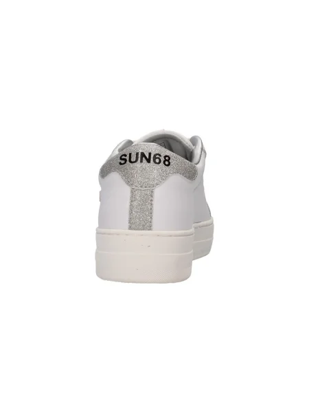 Pantofi Sun68 alb