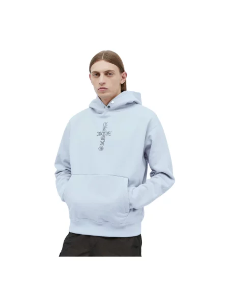 Bluza z kapturem Ice & Techno z kapturem z nadrukiem szara