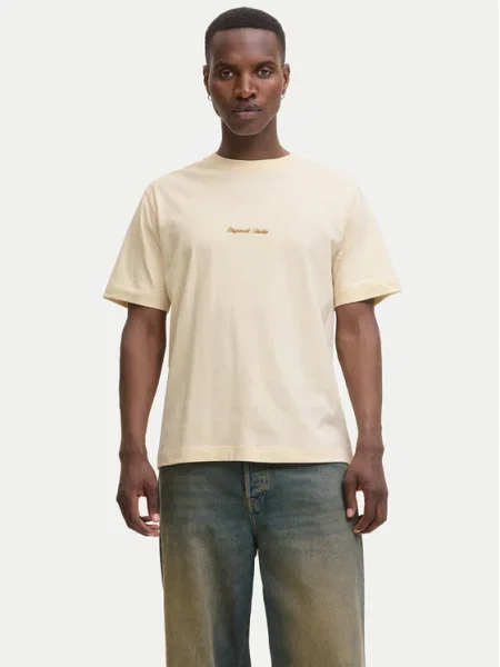 Jack&Jones Marškinėliai Norrebro Écru