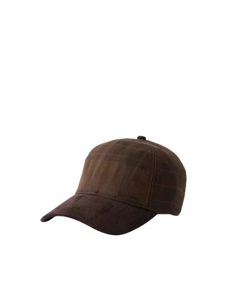 Barbour Kšiltovka Macklow / tmavě / burgundská červeň hnědá