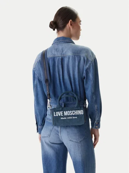 Torebka LOVE MOSCHINO niebieska