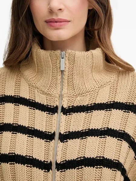 Cardigan Dkny cu dungi maro