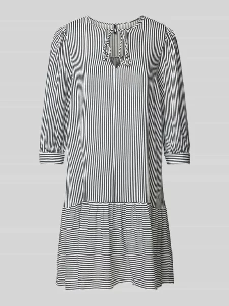 Sukienka o długości do kolan z dekoltem w serek Vero Moda