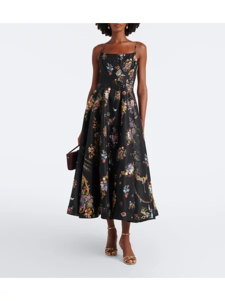 Rochie maxi Camilla de in cu model floral