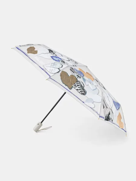 Moschino umbrela automată pentru femei bej