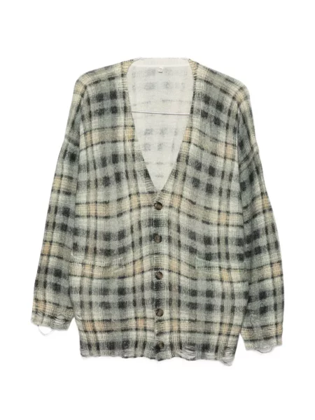 Cardigan R13 zdrențuiți gri