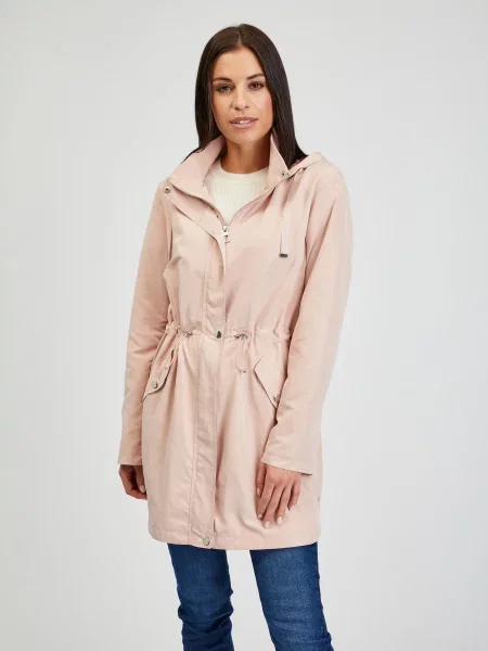 Geacă parka Orsay roz