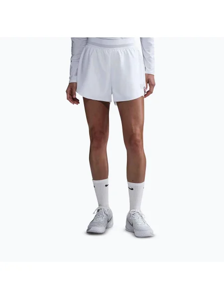 Тенісні шорти Nike Court Dri-Fit Ace Advantage white/white білі