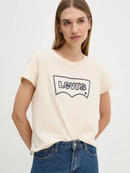 Levi's tričko béžové
