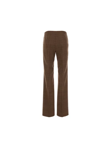 Spodnie Max Mara brązowe