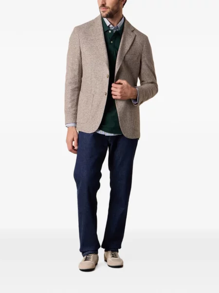 Tricou polo Brooks Brothers verde