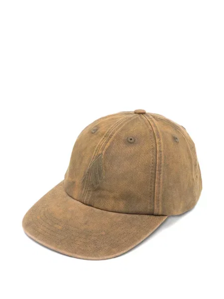 Șapcă The Attico cu broderie maro