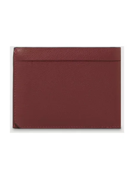 Portfel Piquadro skórzany czerwony