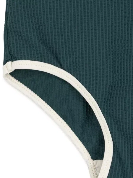 Konges Sløjd egyrészes gyerek fürdőruha SAILOR SWIMSUIT GRS zöld