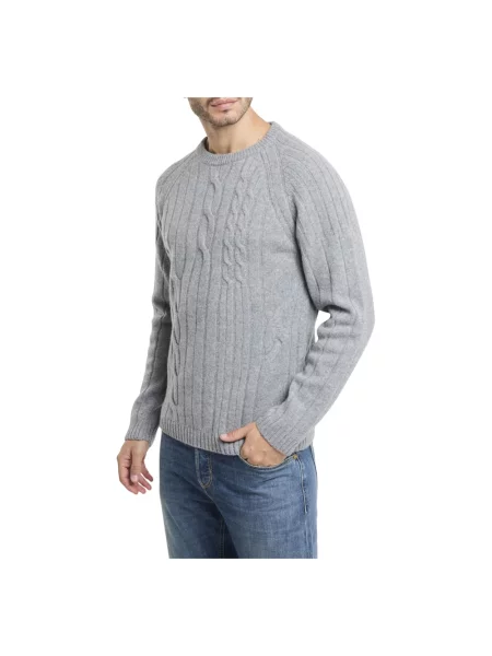 Sweter Daniele Fiesoli szary