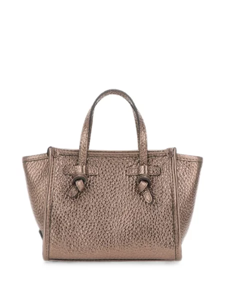 Geantă shopper Gianni Chiarini din piele maro