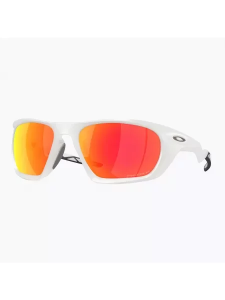 Okulary Oakley Lateralis Seek Collection Matte Vapor z soczewkami Prizm Ruby Polarized białe