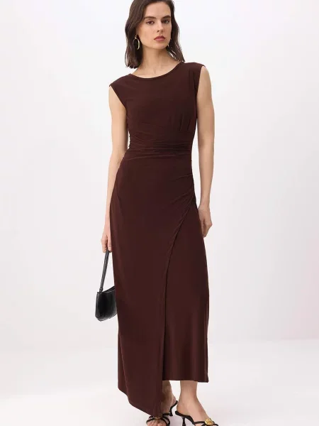 Trendyol Rochie închis maro
