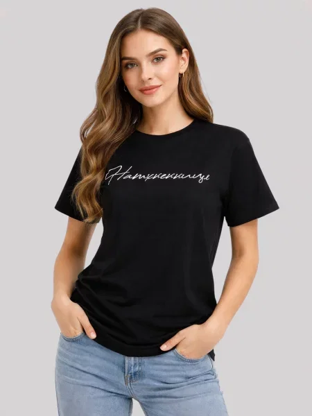 Футболка Leinle чорний