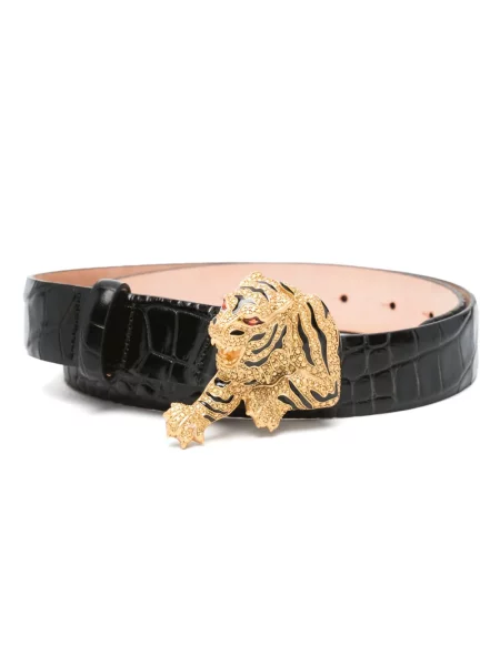 Opásaný pásek Roberto Cavalli černý