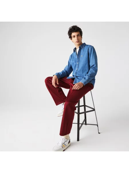 Рубашка Lacoste голубая