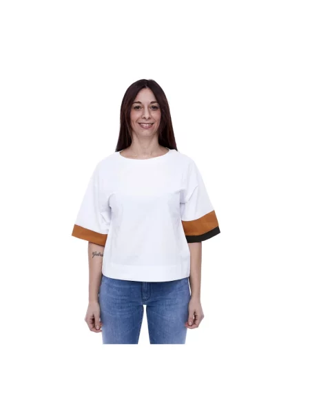 Golf koszulka Alpha Studio biała