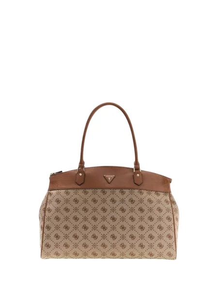 Rucsac Guess cu autograf maro