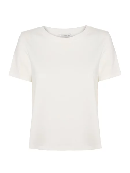 TATUUM Tricou Hama murdar alb