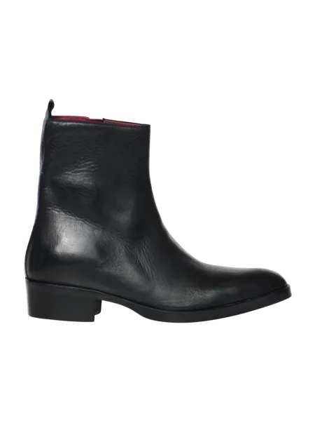 Buty do kostki Giuliano Galiano skórzane czarne