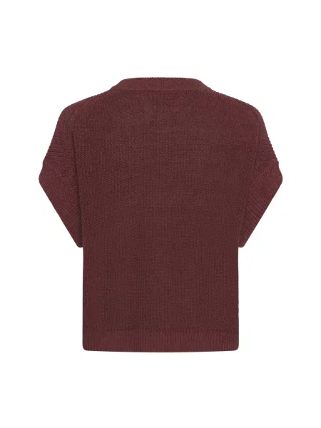 Sweter Part Two brązowy