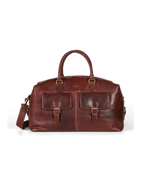 Torba Howard London skórzana brązowa