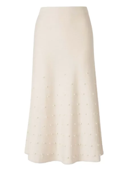 Fustă midi Zimmermann până la genunchi cu mărgele