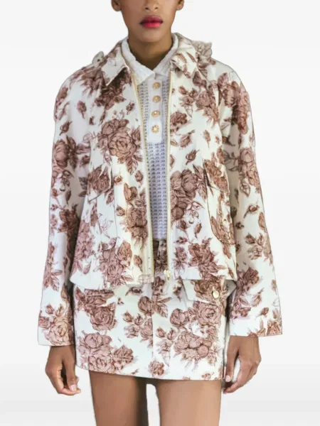 Cropp geacă Cara Cara cu model floral
