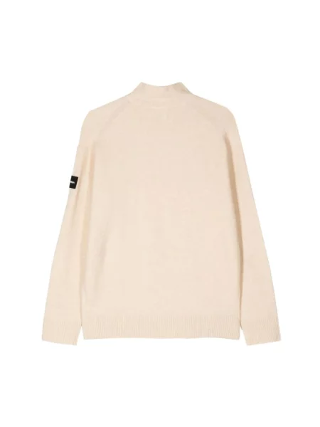 Sweter Calvin Klein z kapturem szary