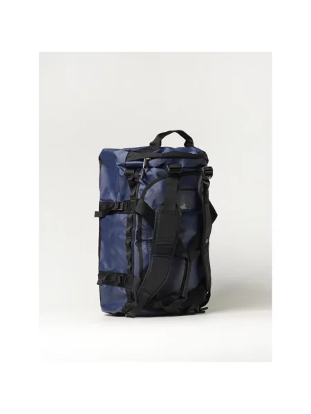 Torba podróżna The North Face Base Camp Duffel M 71 l summit navy/black/npf niebieska