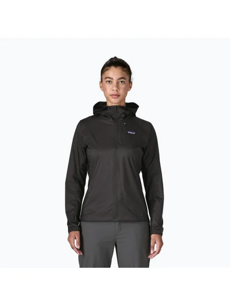 Geacă de vânt pentru femei Patagonia Houdini black w/white alb