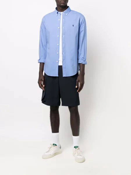 Polo marškinėliai Polo Ralph Lauren ruoželis balta
