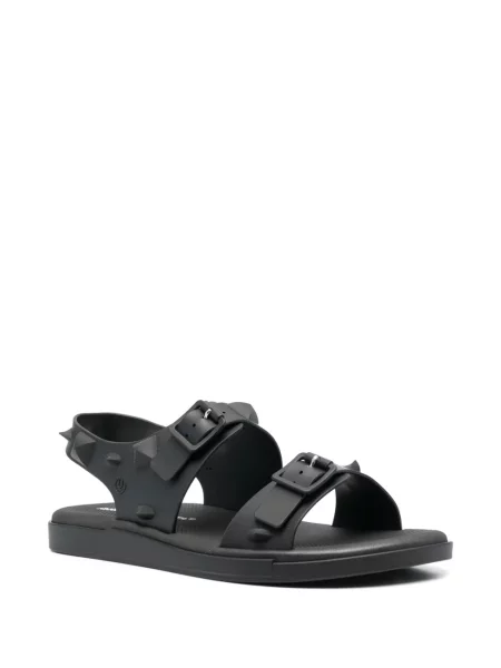 Sandale Melissa X Undercover fără toc negru