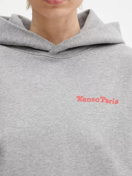 Свитер Kenzo с аппликацией серый