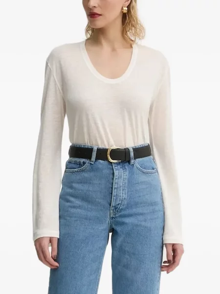 Dlouhý top By Malene Birger bílý
