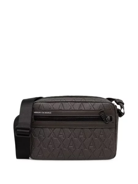 Geantă crossbody Armani Exchange maro