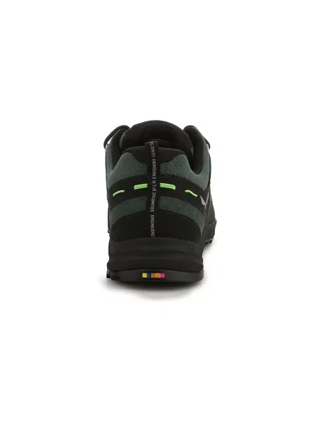Pantofi Salewa din piele verde