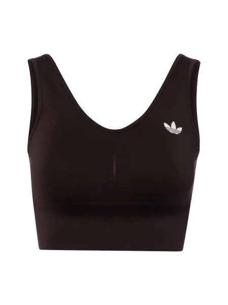 Stanik adidas Essentials Seamless Bralette Aurora Coffee S brązowy