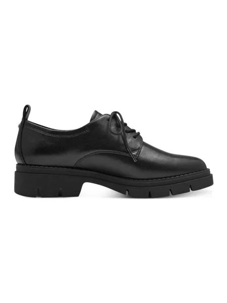 Pantofi Tamaris cu șireturi negru